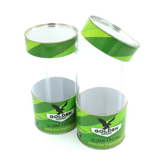 قوطی مقوایی ویترین دار بسته بندی دمنوش