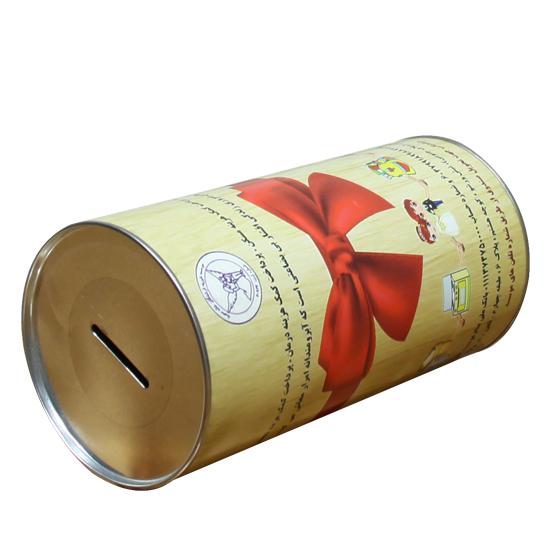  قوطی مقوایی  استوانه ای بسته بندی مقوایی قلک