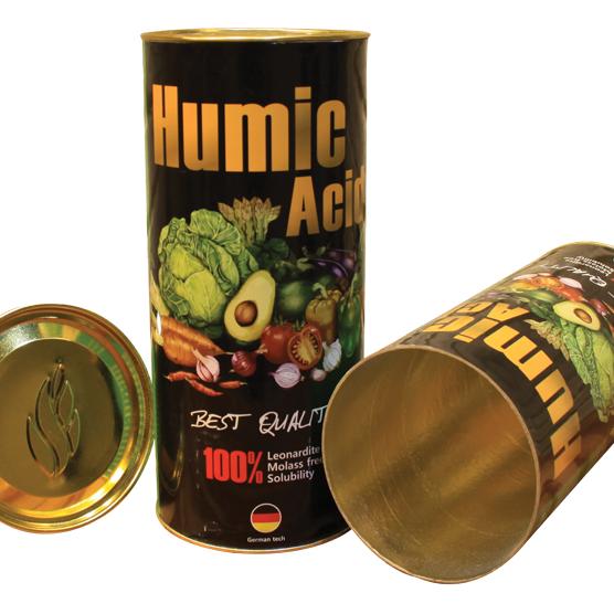 قوطی مقوایی گرد بسته بندی استوانه ای کود