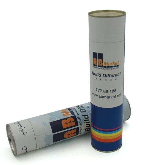 قوطی مقوایی استوانه‌ای دستمال نانو | بسته‌بندی محصولات تمیزکننده