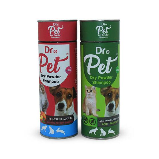 قوطی مقوایی محصولات حیوانات خانگی | بسته‌بندی استوانه‌ای