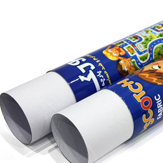 قوطی مقوایی استوانه‌ای بسته‌بندی گرد پوستر و بازی آموزشی