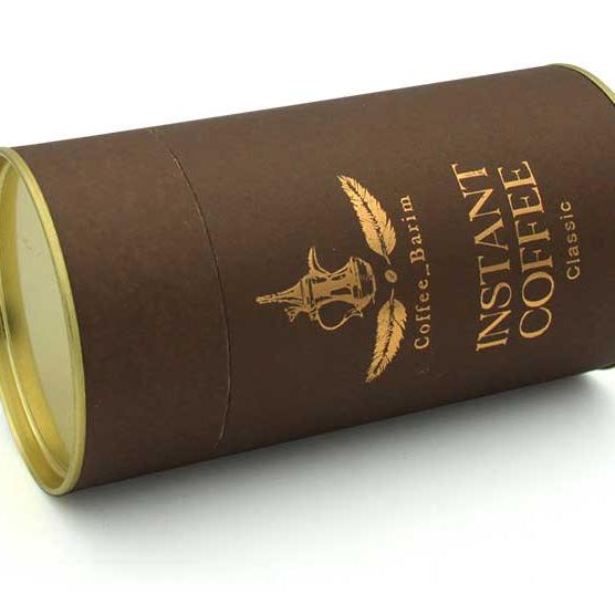 بسته بندی قوطی مقوایی قهوه