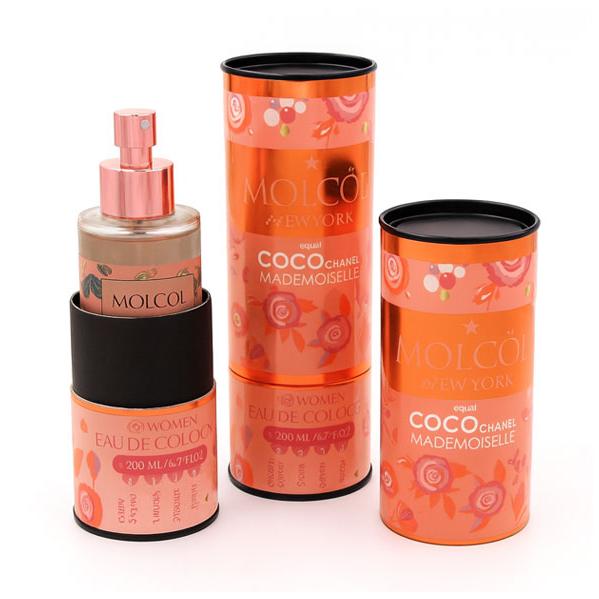 بسته‌بندی بادی اسپلش با قوطی مقوایی استوانه‌ای؛ انتخابی خاص برای برندهای خاص